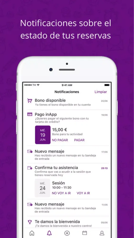 Ảnh chụp màn hình của Zenter Pilates