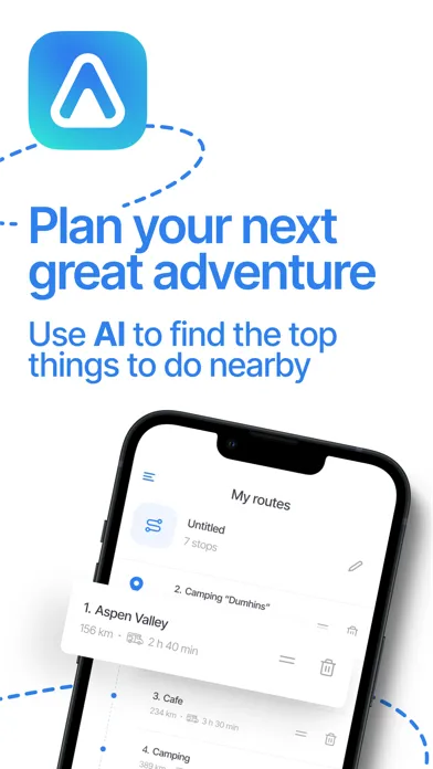 RV Trip wizard with AI Helper Ekran Görüntüleri
