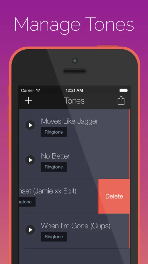 Tonely - Ringtone Designer স্ক্রিনশট