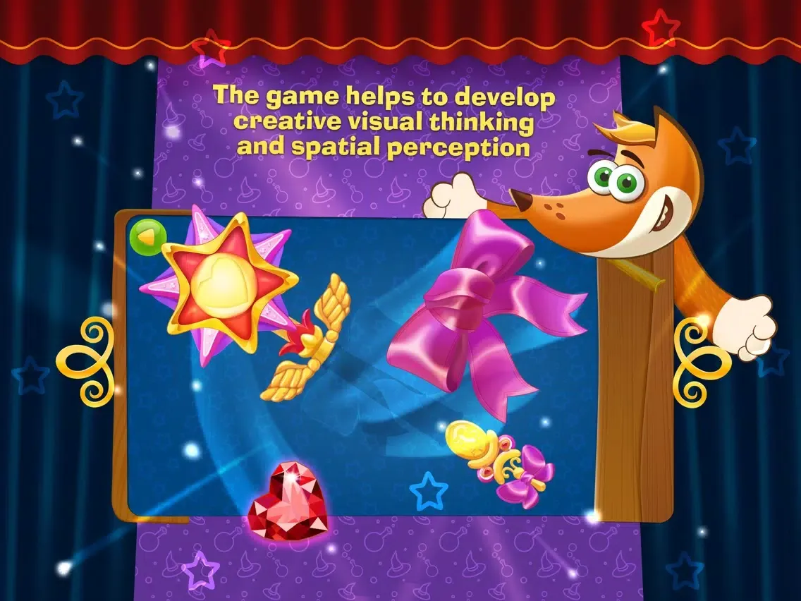 Tim the Fox Puzzle Fairy Tales iPad 应用截图
