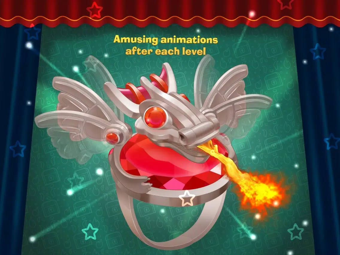 Tim the Fox Puzzle Fairy Tales iPad 应用截图