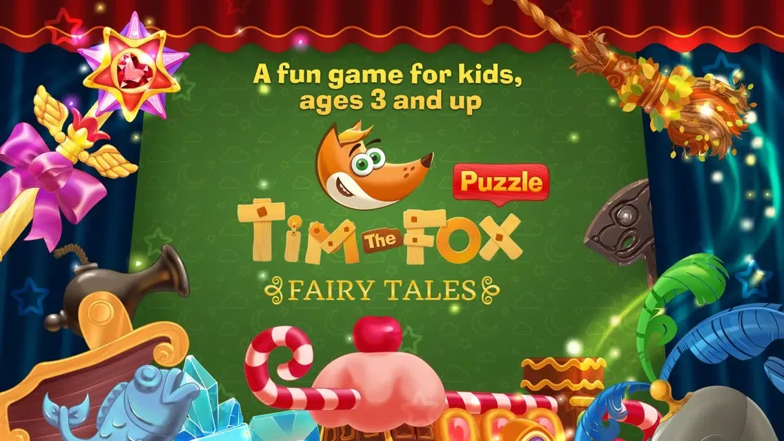 Tim the Fox Puzzle Fairy Tales应用截图