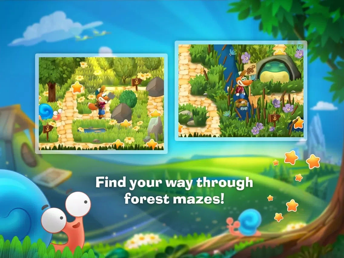 ภาพหน้าจอของ Tim the Fox - Travel iPad 