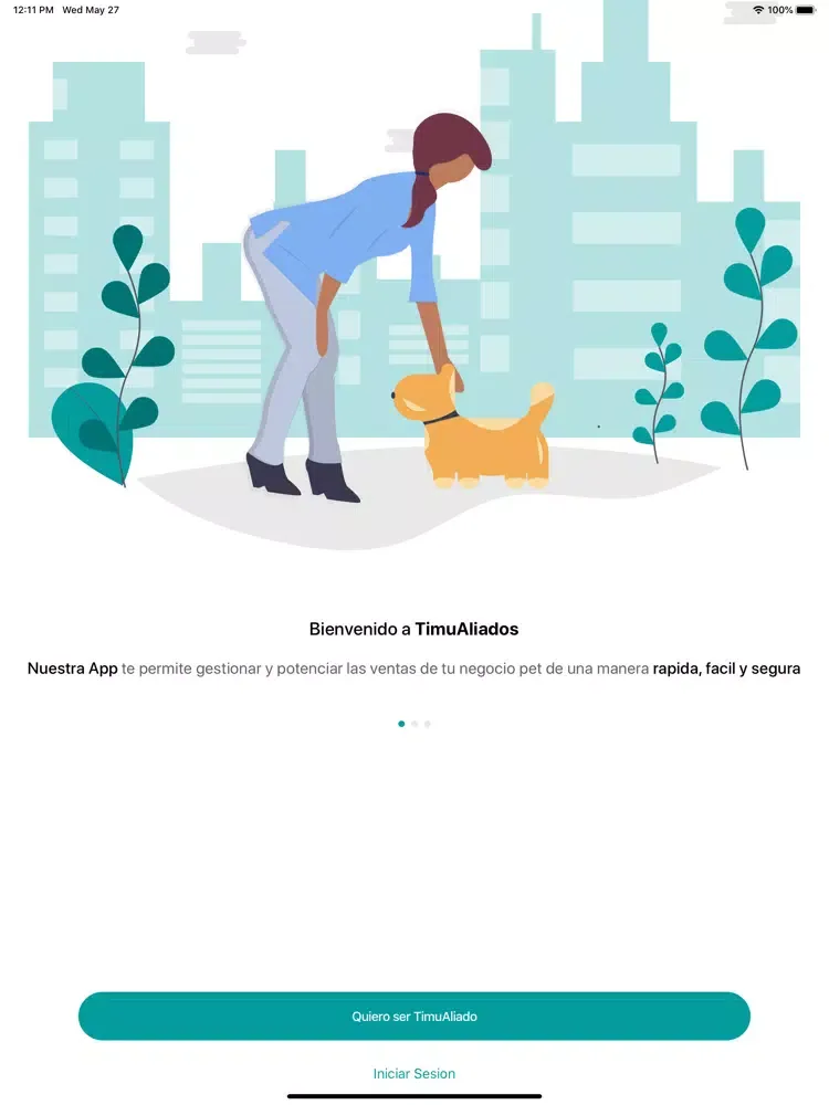 Capturas de pantalla de Somos Pets: Para proveedores iPad 