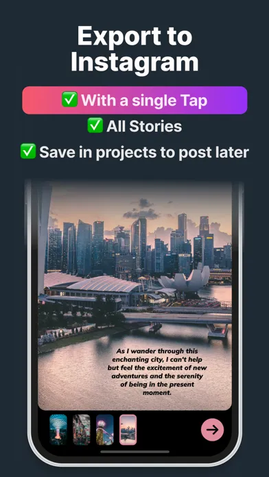 Storytell: AI for Instagram スクリーンショット