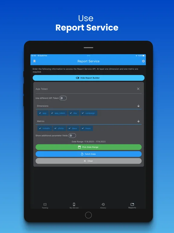 Zrzuty ekranu Adjust Utilities iPad 