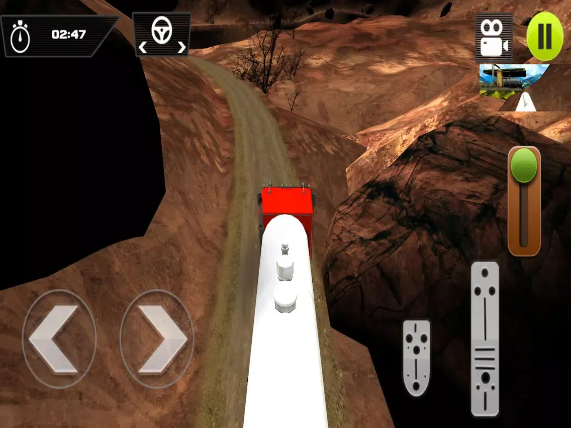 Hill Climb Truck Oil Transport iPad  Screenshots