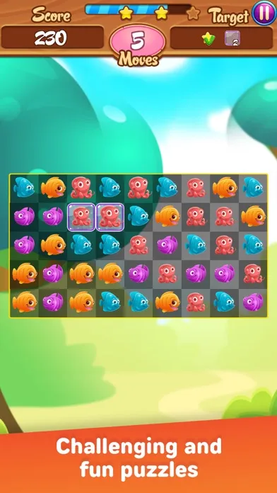 Capturas de tela do Save The Fish: Rescue Pull Pin