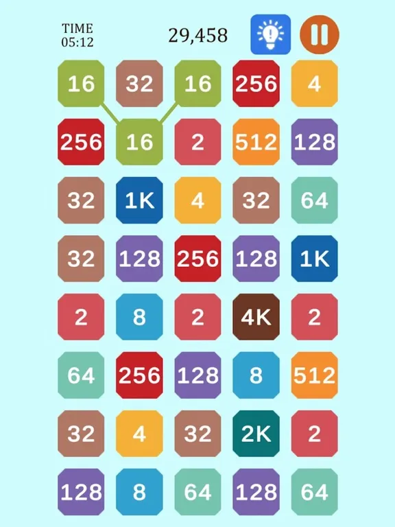 Tangkapan layar 2248 Puzzle: Merge and Conquer iPad 