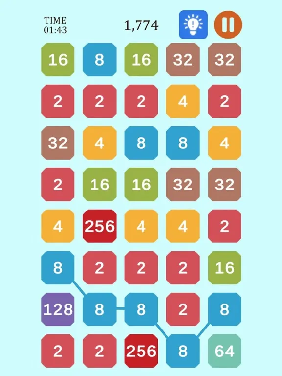 Tangkapan layar 2248 Puzzle: Merge and Conquer iPad 