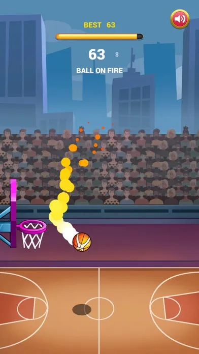Zrzuty ekranu Basket Ball Dunk Game