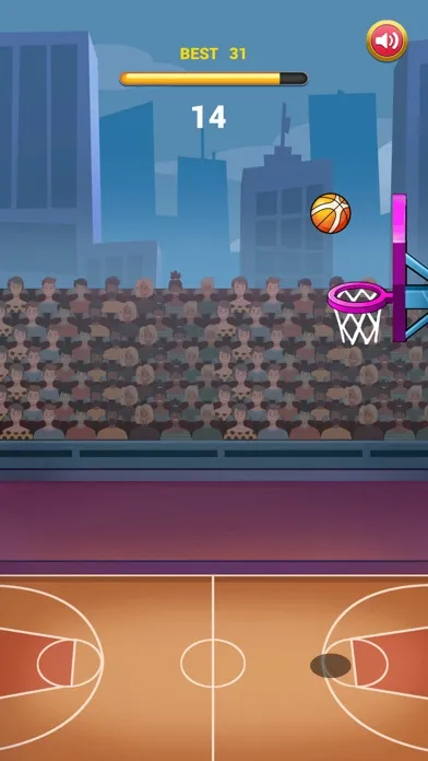 Zrzuty ekranu Basket Ball Dunk Game