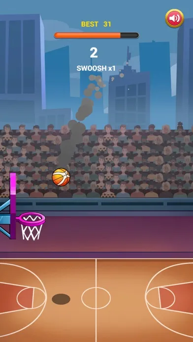 Zrzuty ekranu Basket Ball Dunk Game