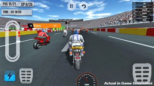 Capturas de tela do Bike Racing - Bike Race Game