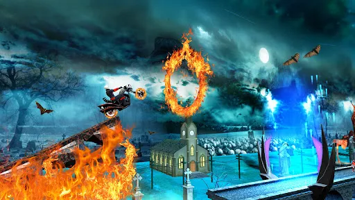 Devil's Ride: Bike Stunt Game スクリーンショット