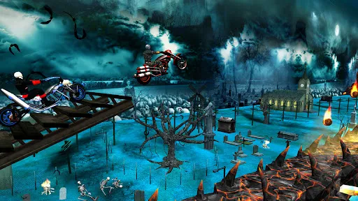 Devil's Ride: Bike Stunt Game スクリーンショット