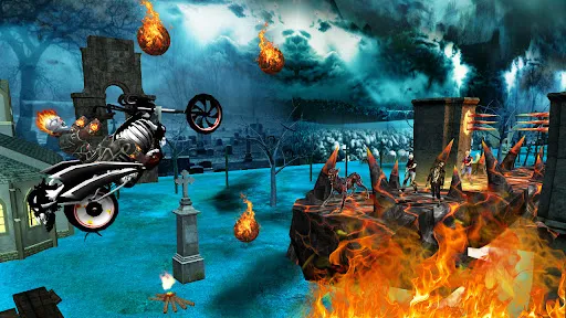 Devil's Ride: Bike Stunt Game スクリーンショット