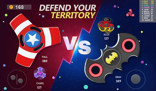 Realtime Fidget Spinner Games Screenshots