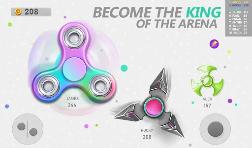Realtime Fidget Spinner Games Screenshots