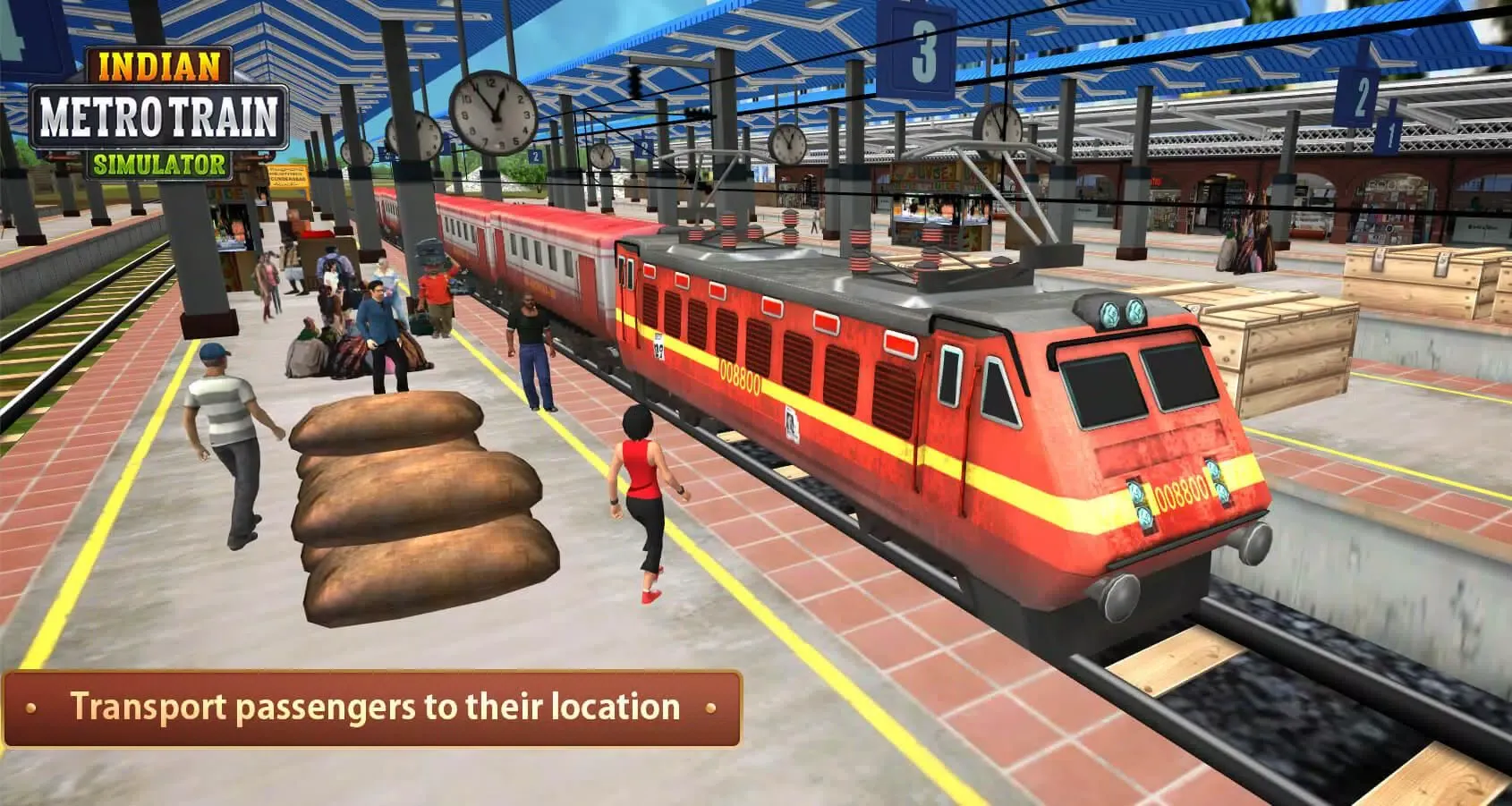 Indian Metro Train Sim 2020 سکرین شاٹس