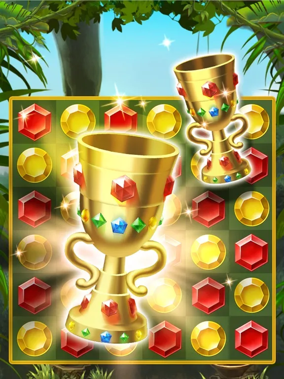 Скриншоты Jungle Gem : Puzzle Adventure iPad 