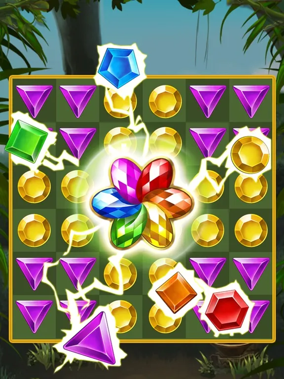 Скриншоты Jungle Gem : Puzzle Adventure iPad 