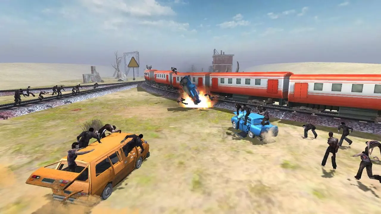 Capturas de pantalla de Train shooting - Zombie War