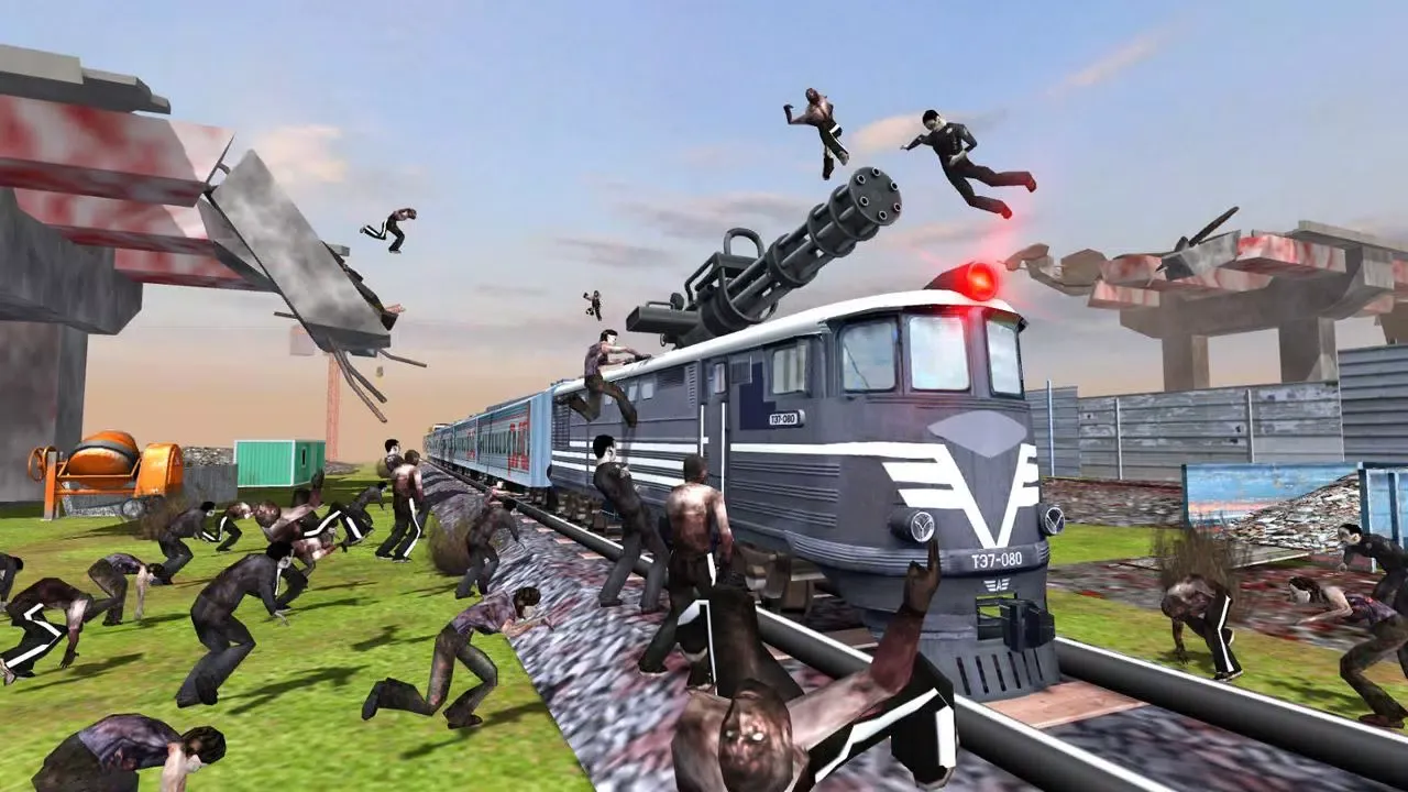 Capturas de pantalla de Train shooting - Zombie War