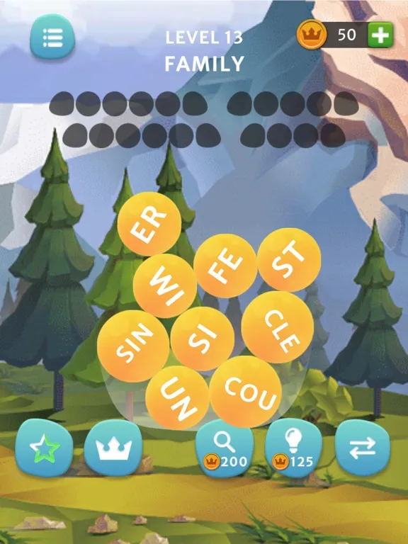 Word Infinity Mania iPad 應用截圖