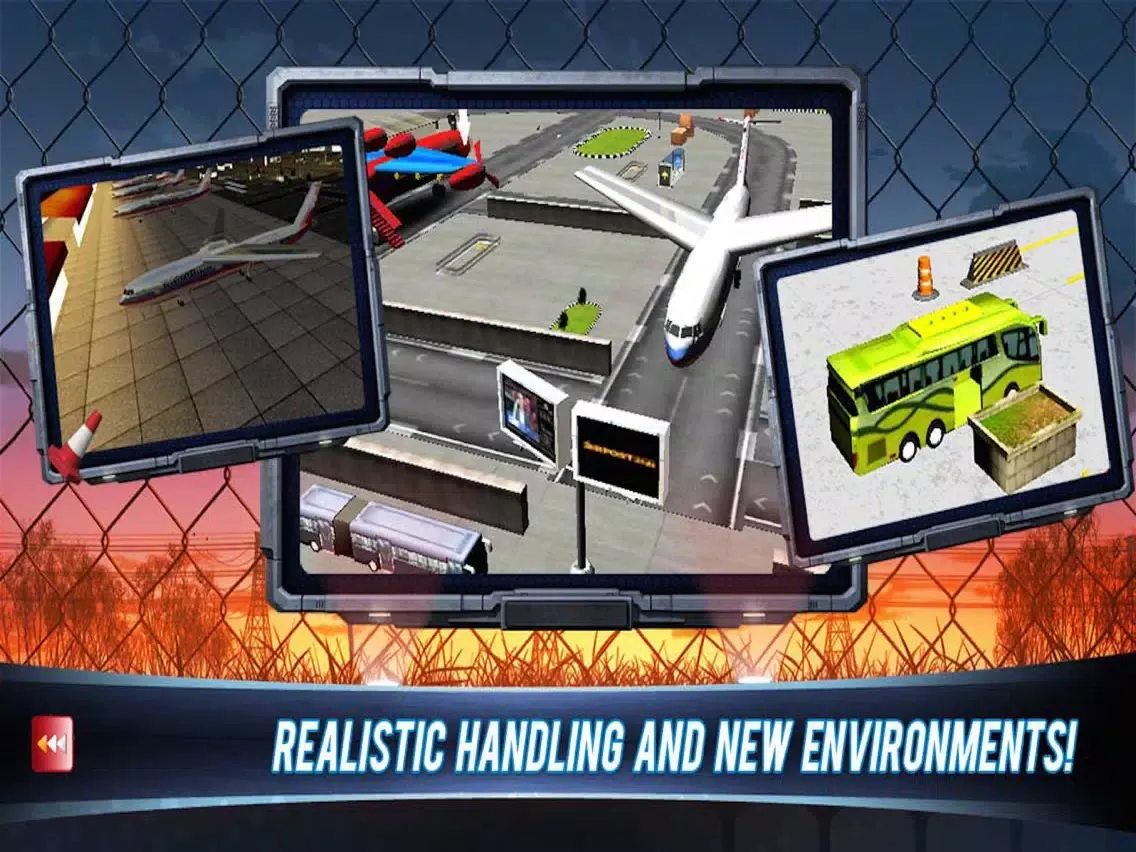 Airport Bus Simulator 3D. Real Bus Driving & Parking For kids iPad  スクリーンショット