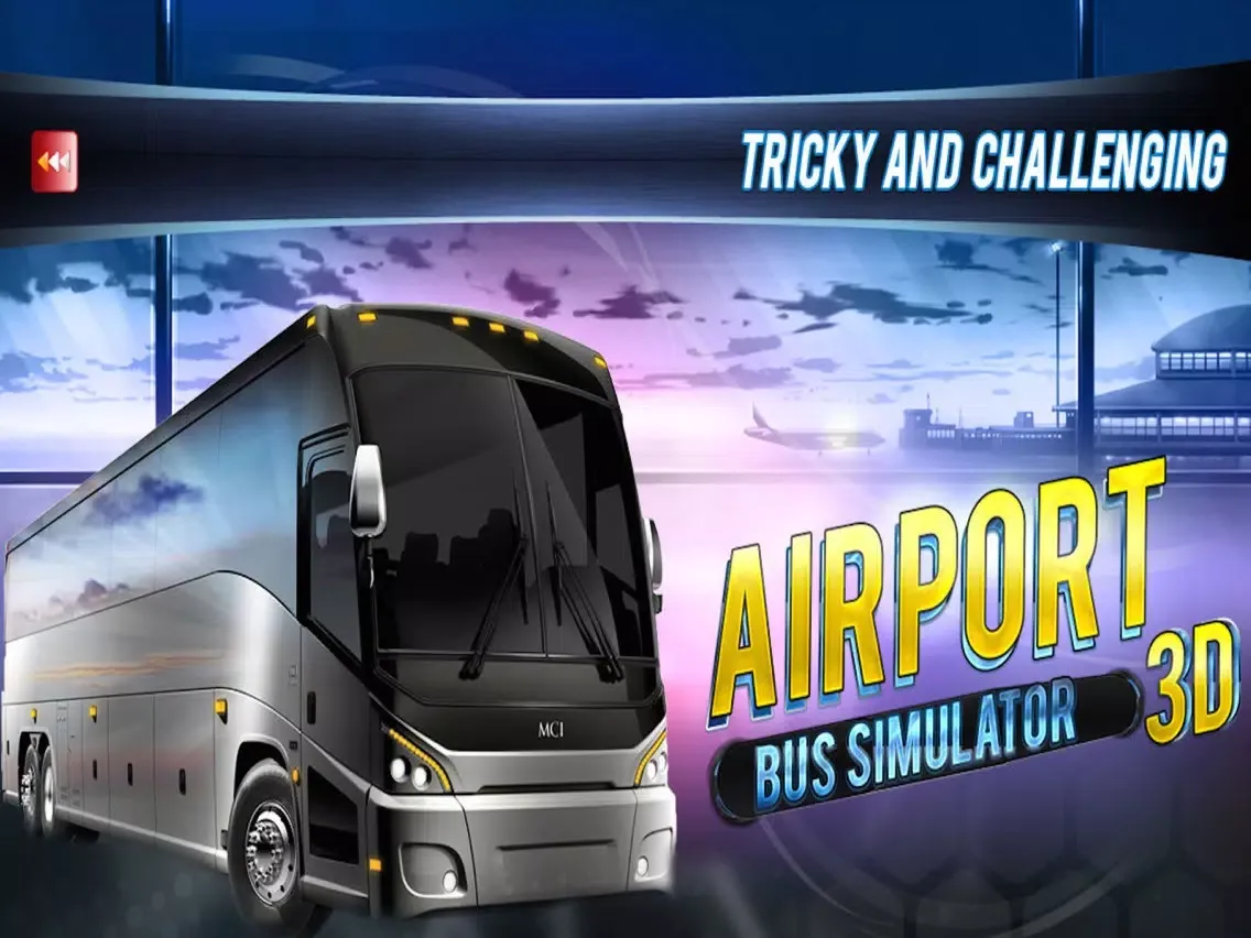 Airport Bus Simulator 3D. Real Bus Driving & Parking For kids iPad  スクリーンショット