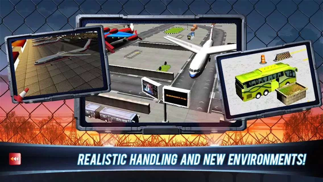 Airport Bus Simulator 3D. Real Bus Driving & Parking For kids スクリーンショット