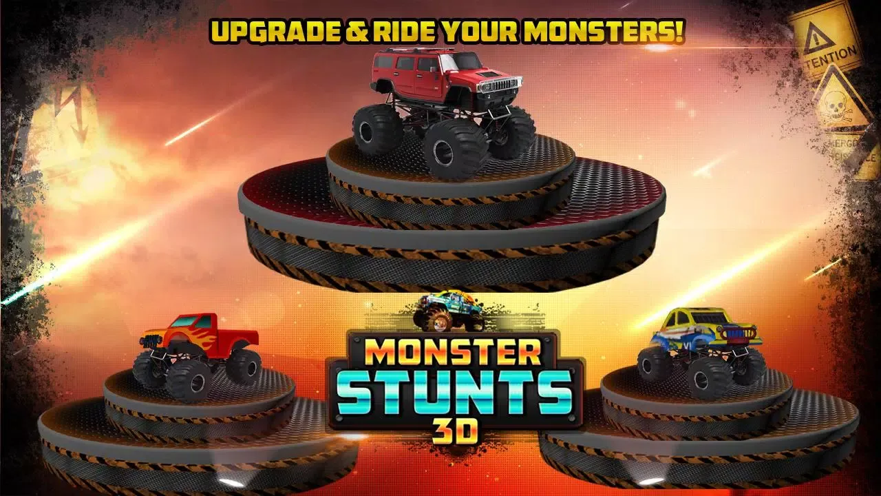 Capturas de pantalla de Monster Stunts 3D