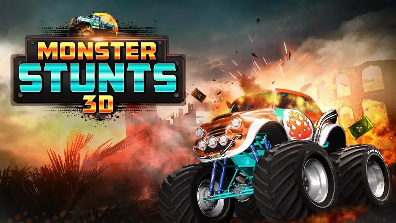 Capturas de pantalla de Monster Stunts 3D