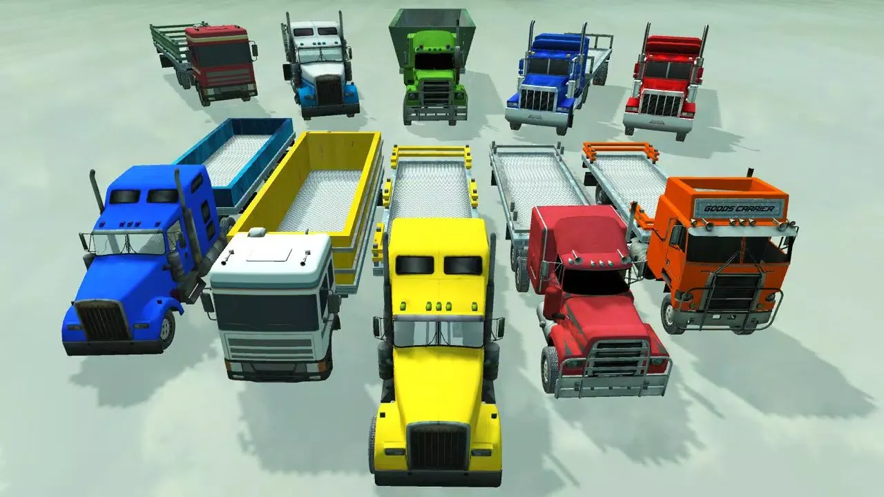 Transporter Truck Driving 3D স্ক্রিনশট