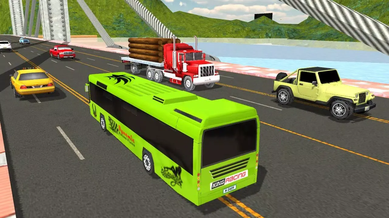 Transporter Truck Driving 3D স্ক্রিনশট