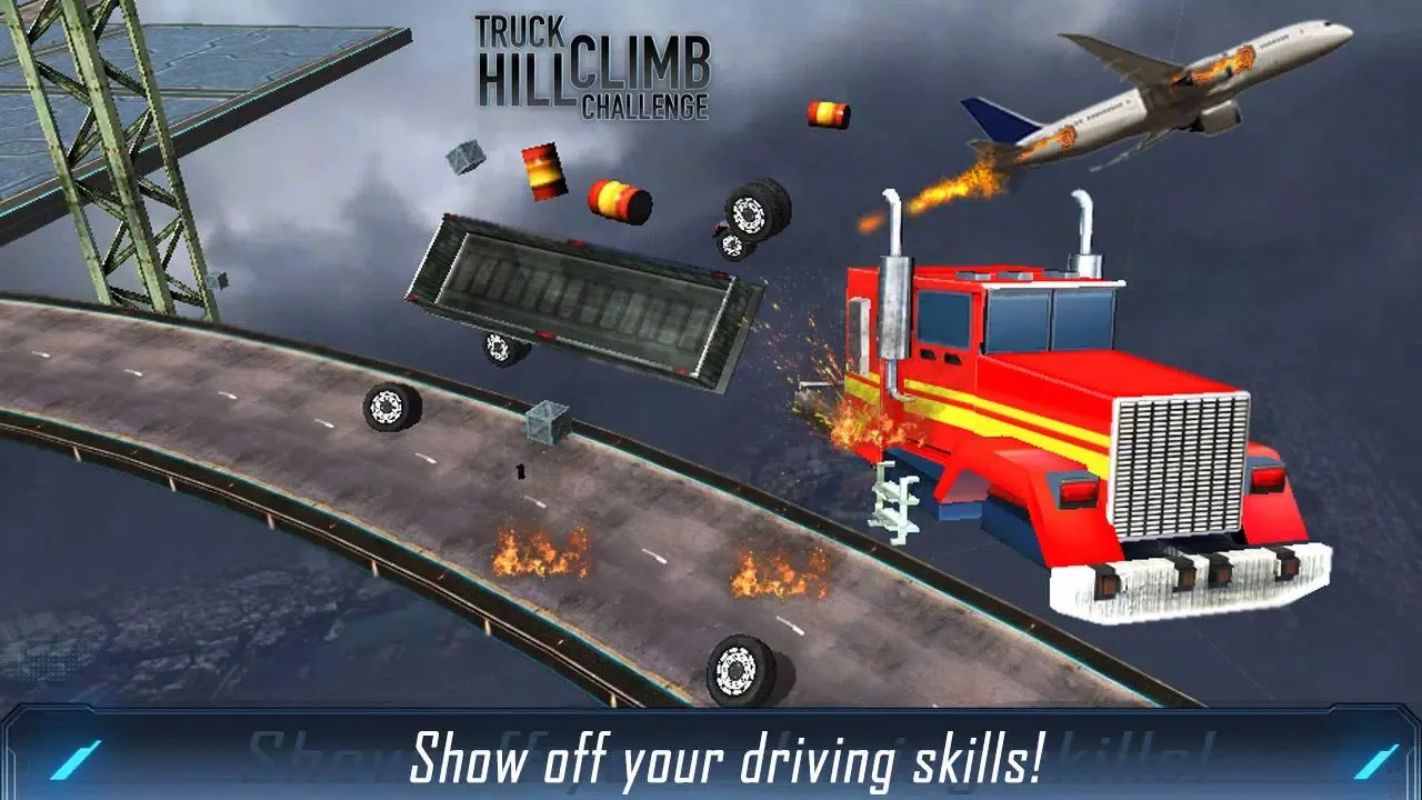 Ảnh chụp màn hình của Hill Climb Truck Challenge
