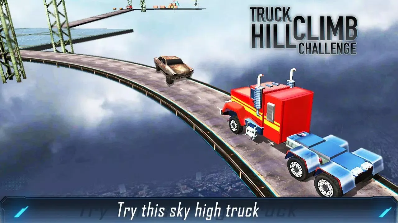 Ảnh chụp màn hình của Hill Climb Truck Challenge