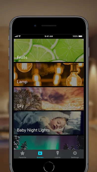 Zrzuty ekranu Smart Hue Remote