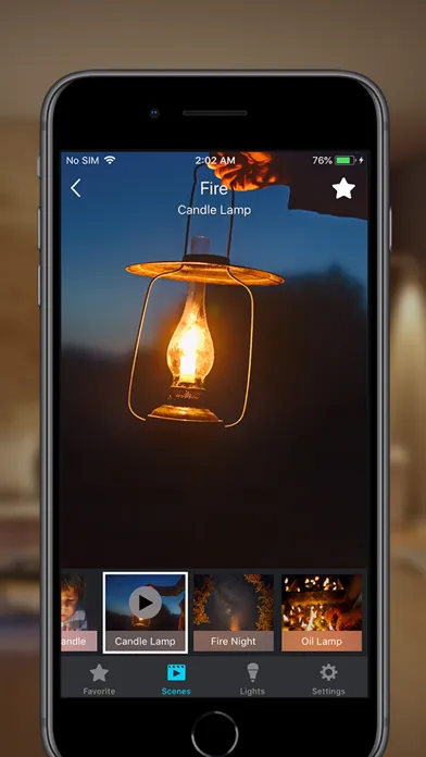 Zrzuty ekranu Smart Hue Remote