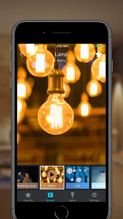 Zrzuty ekranu Smart Hue Remote