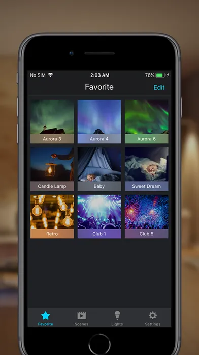 Zrzuty ekranu Smart Hue Remote