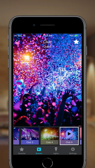 Zrzuty ekranu Smart Hue Remote