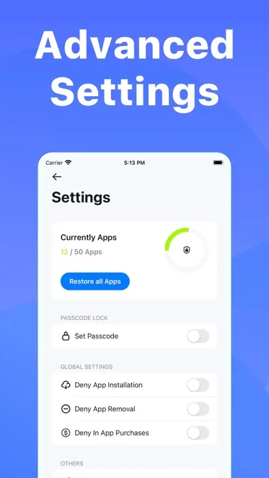 Tangkapan skrin aLock - App Lock