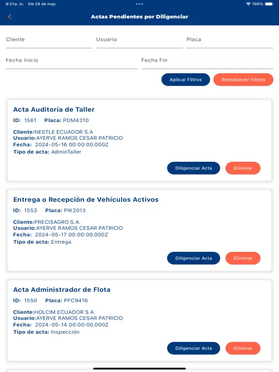 Скриншоты Ting Actas Digitales iPad 