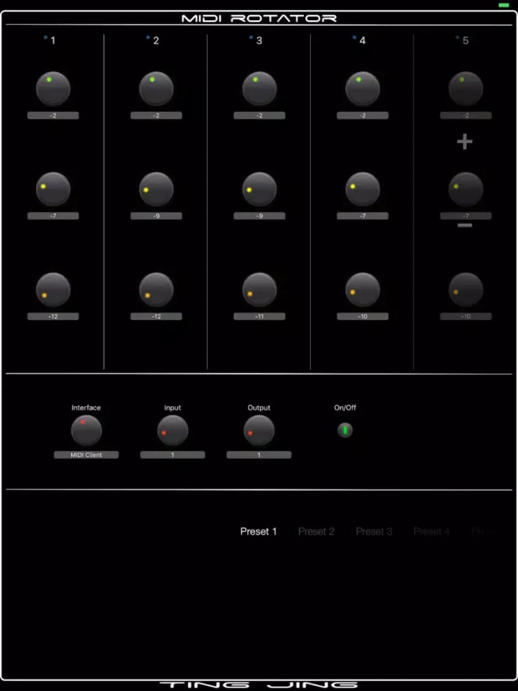 Скриншоты MidiRotator iPad 