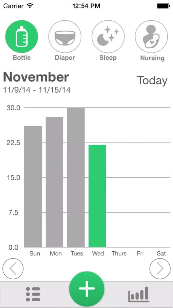 Baby tracker app - baby diary Screenshots