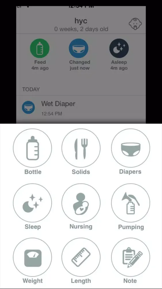 Baby tracker app - baby diary Screenshots