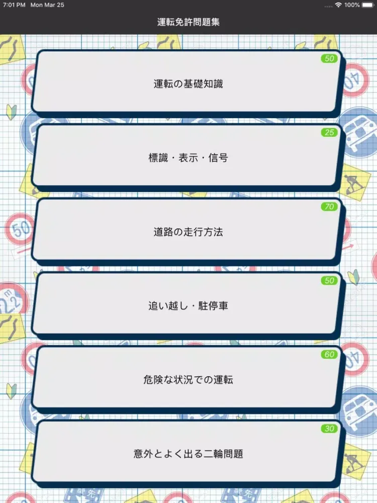 تصاویر 運転免許 iPad 