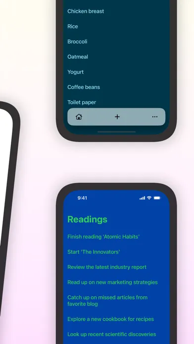 Oklist Todo应用截图
